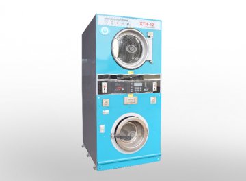 投幣式雙層機（天然氣加熱-上烘下洗）